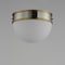 Maxim Lighting Duke 1-Light Flush Mount 12419SWSNSBR - alternate 3